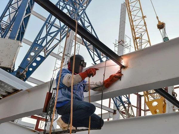 Соединение элементов металлоконструкций 