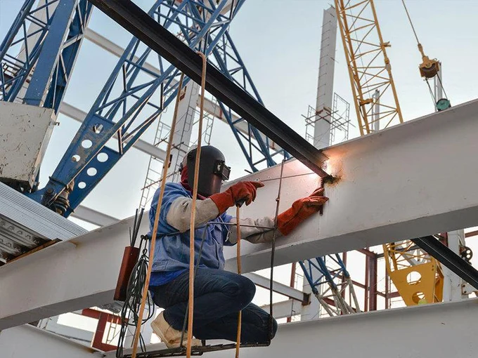 Соединение элементов металлоконструкций